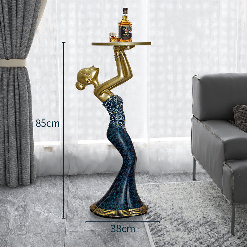 DAILA Light Luxury Art Figures Large Floor-to-ceiling Ornaments