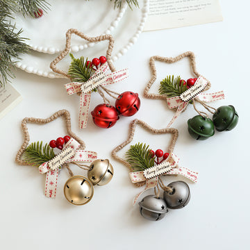 Metal Christmas Bell Ornament