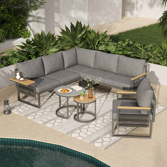 JAIROG 5-6 Seater Garden Furniture Set