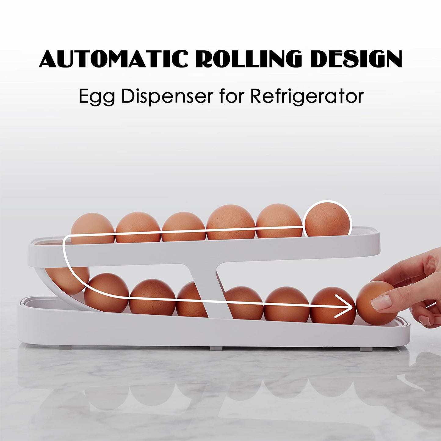 Scrolling Egg Storage Box