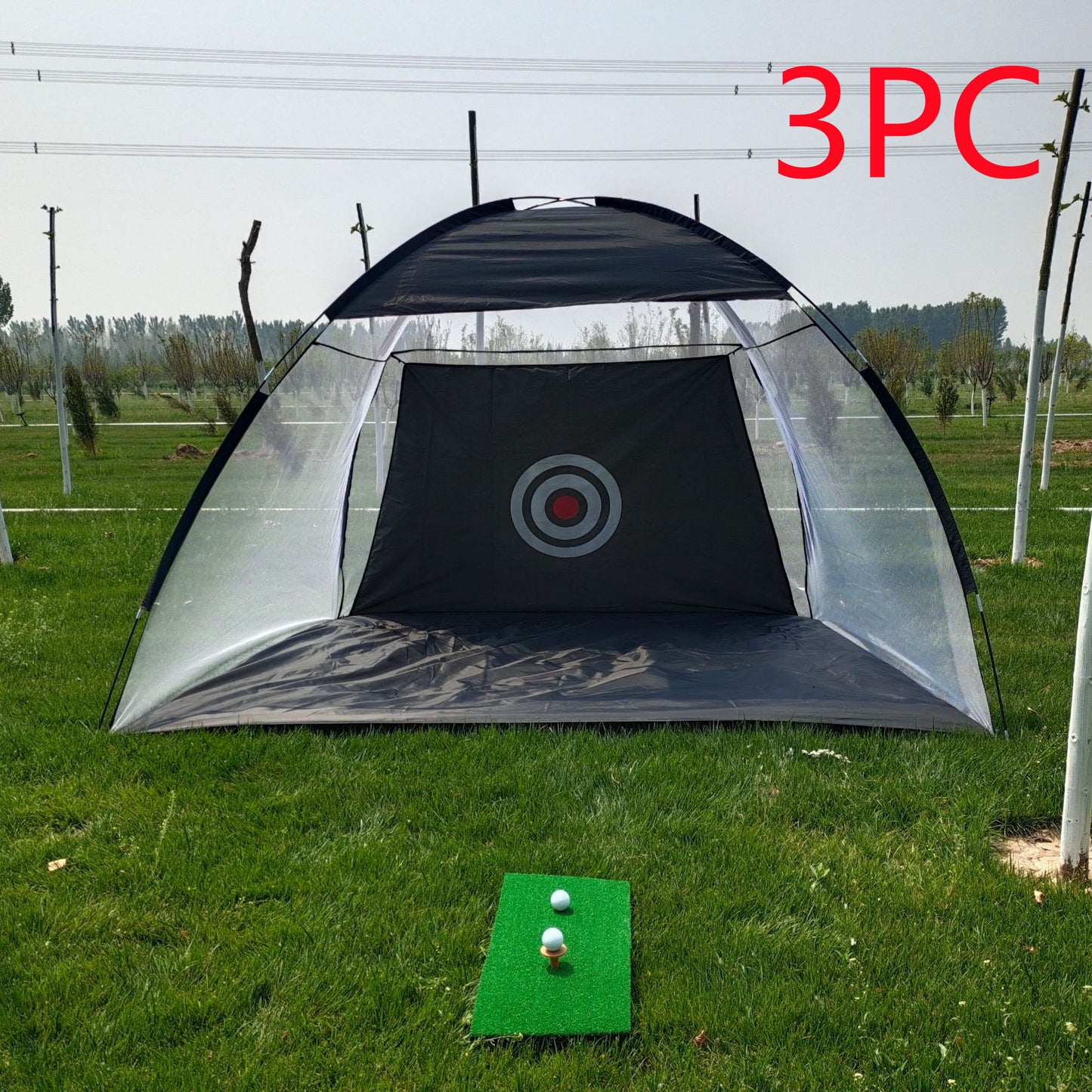 Golf Practice Net Tent Golf Hitting Cage Garden