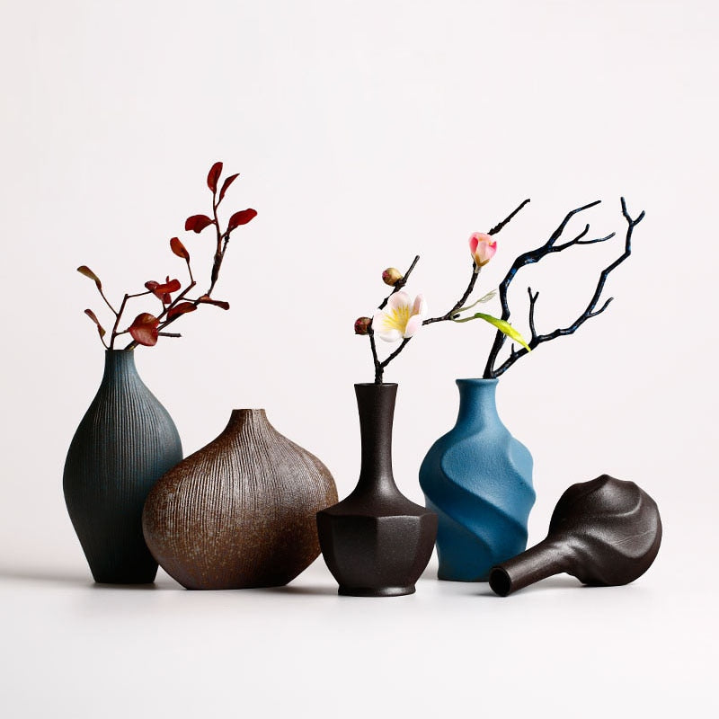 Ceramic Vase Simulating Dry Flower - Kayluz Home