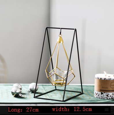 Light luxury candle holder