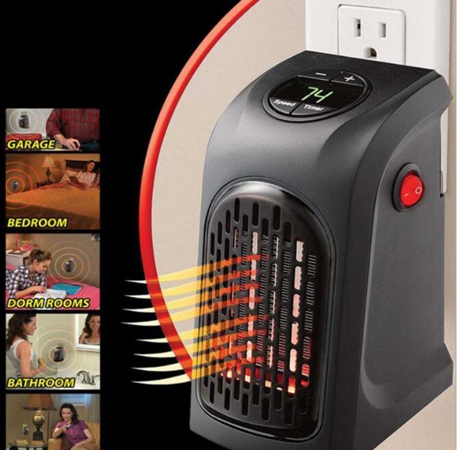 Portable Electric Wall Heater Plug