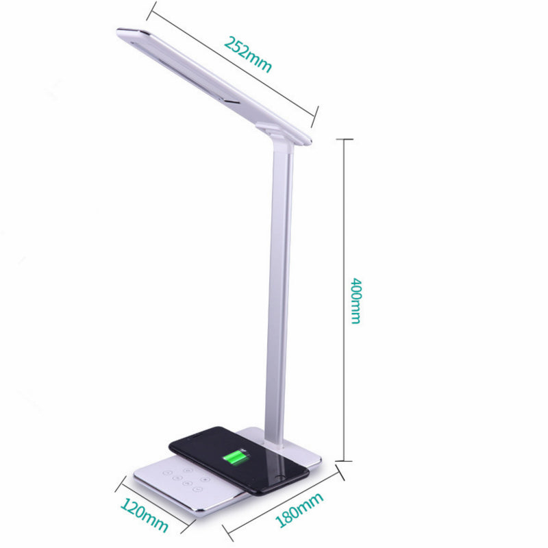 Wireless Charging Eye Protection Desk Led Lamp