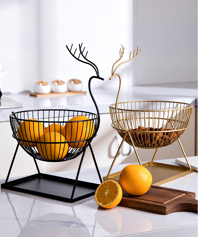 Nordic Fruit Plate Basket - Kayluz Home