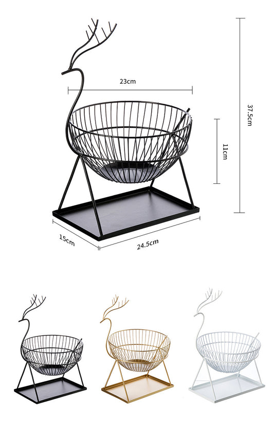 Nordic Fruit Plate Basket - Kayluz Home