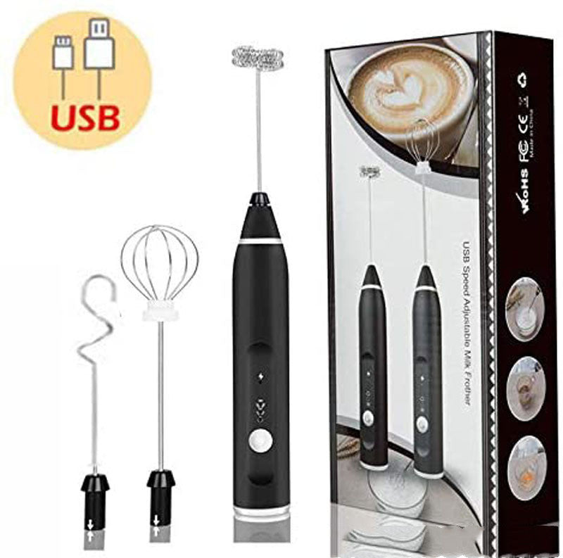 Rechargeable Electric Milk Frother | Kayluz Home