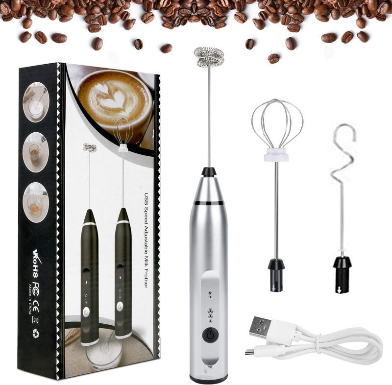 Rechargeable Electric Milk Frother | Kayluz Home