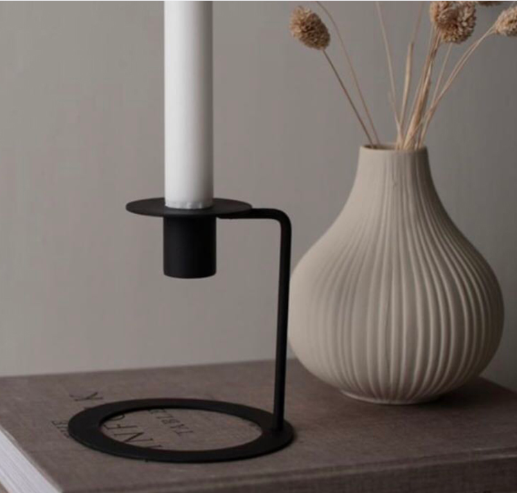 Minimalist Decoration Ceramic Vase Dried Flower Stand