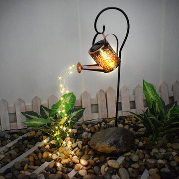 Hollow-out Iron Shower LED Lights