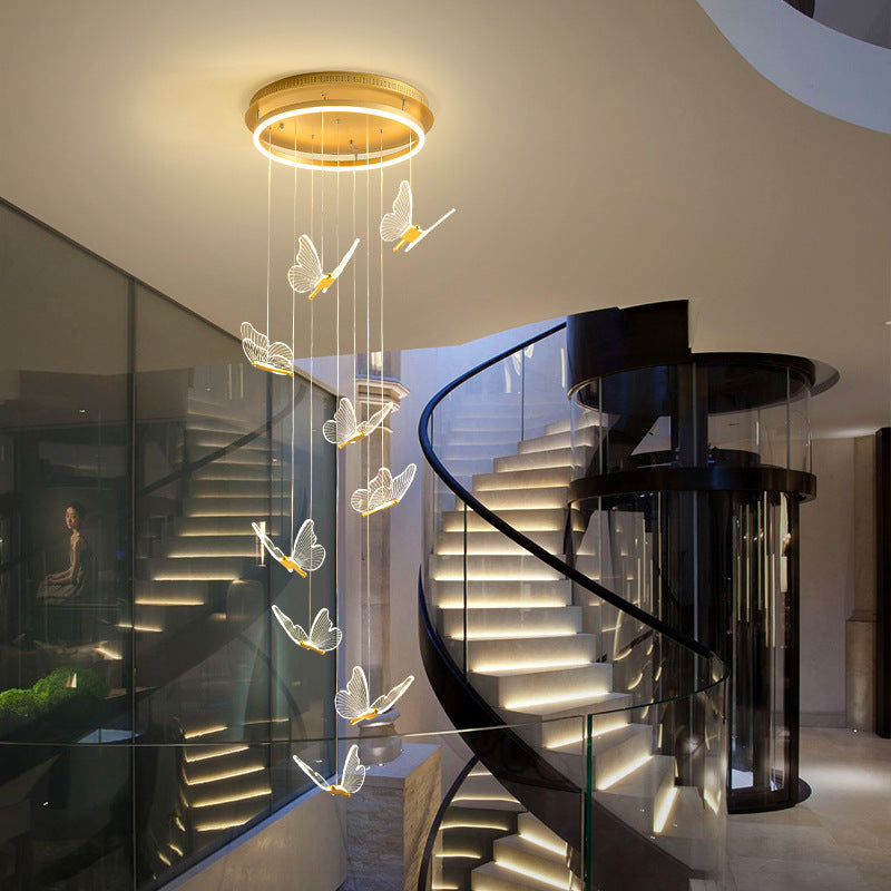 Revolving Duplex Chandelier