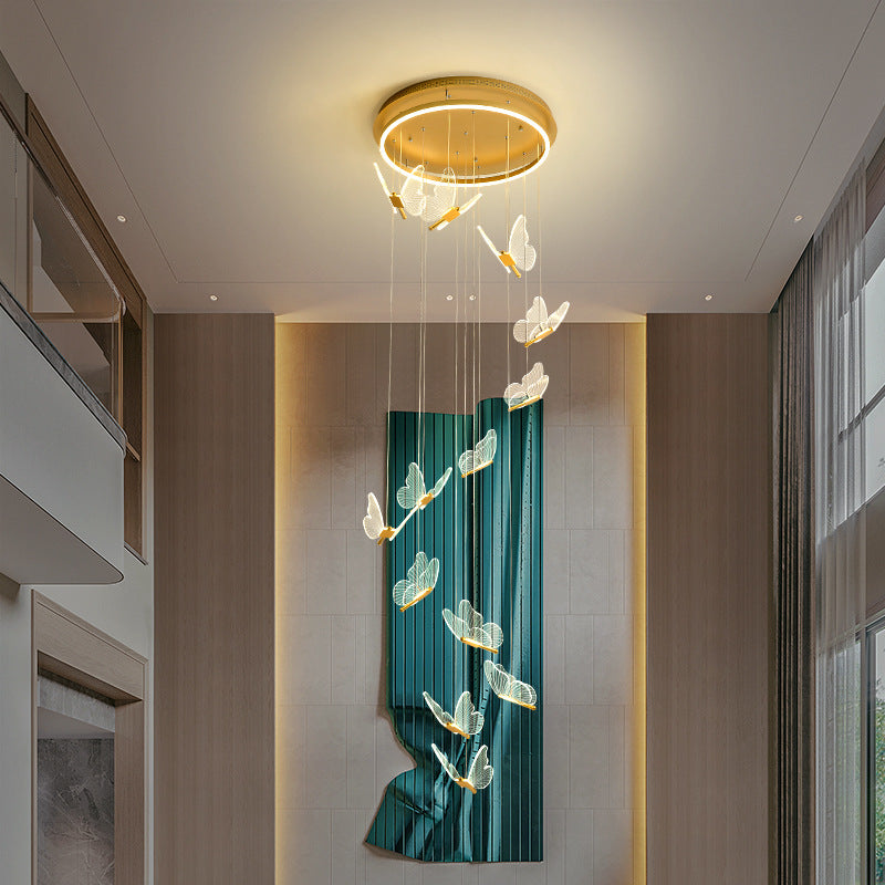 Revolving Duplex Chandelier