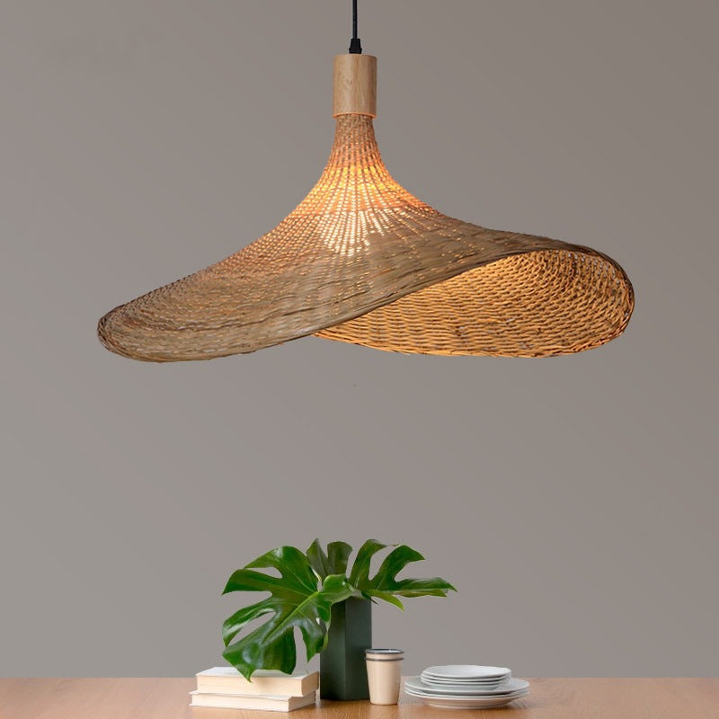 Bamboo Chandelier Lamp for Home or Office