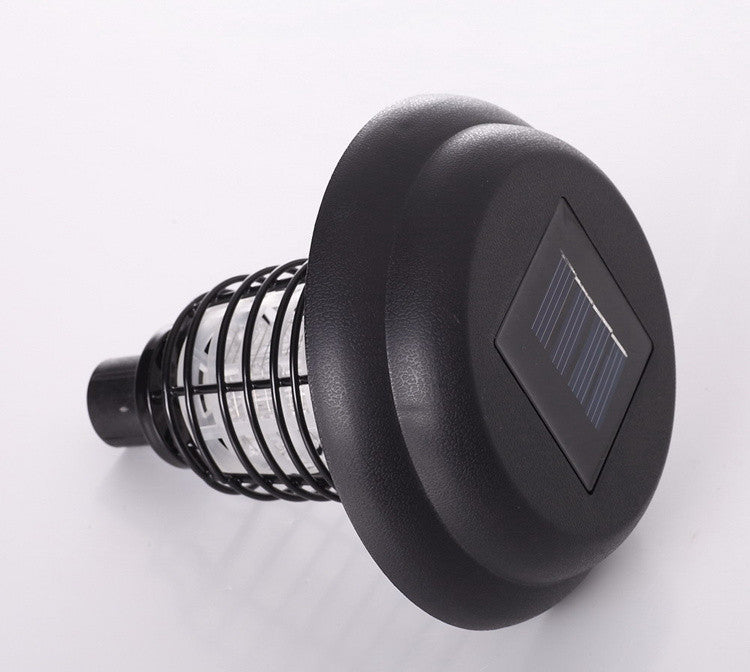 Solar Led Rechargeable Anti-Mosquito Lamp Electronic Fly Bug Zapper