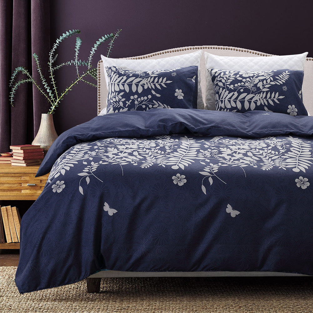 Duvet Cover Double Three-piece Set Bed Quilt