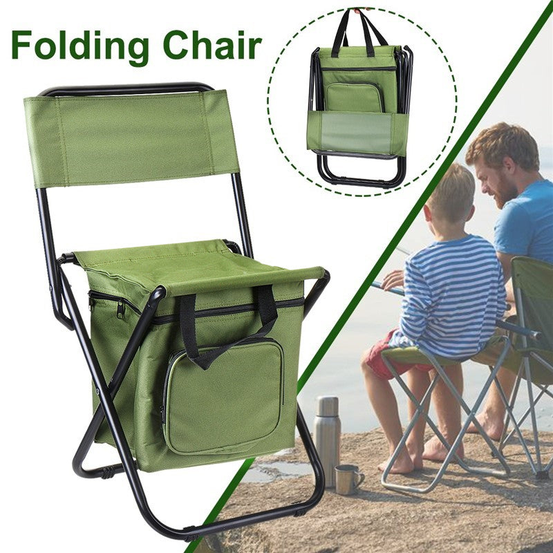 Portable Folding Chair Movable