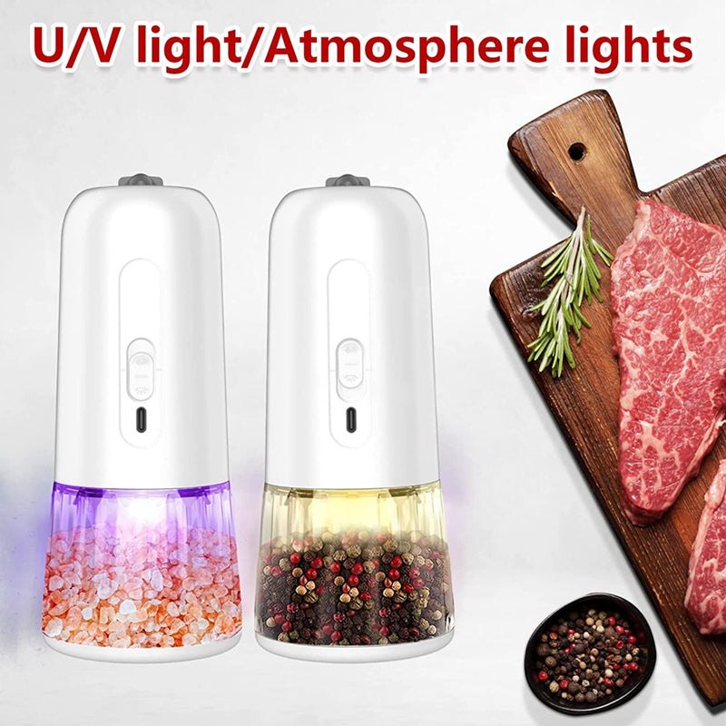 Gravity Pepper Mills Electric /LED Light