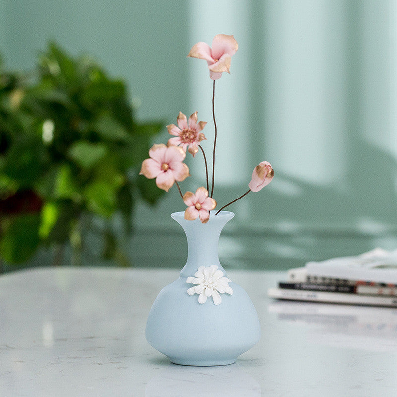 Sky Blue handmade Ceramic Vase