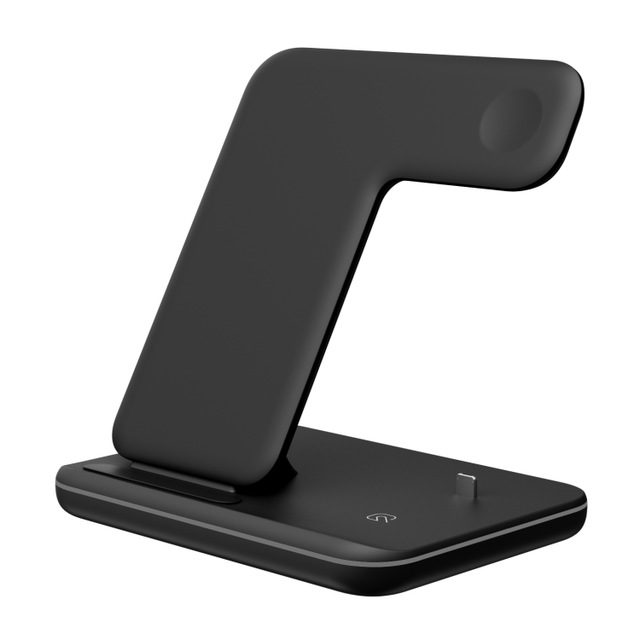 Compatible Mobile Phone Watch Earphone Wireless Charger 3 In 1 Stand