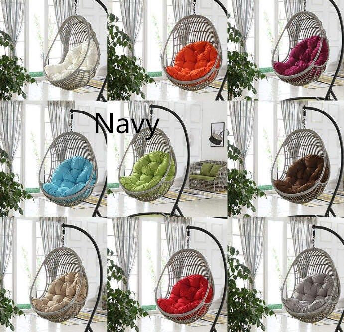 Hanging Basket Mat Garden Swing Cushion Eggshell Chair Cushion