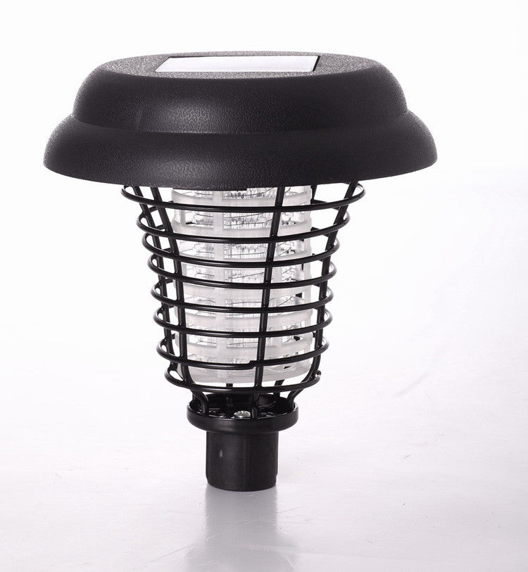 Solar Led Rechargeable Anti-Mosquito Lamp Electronic Fly Bug Zapper