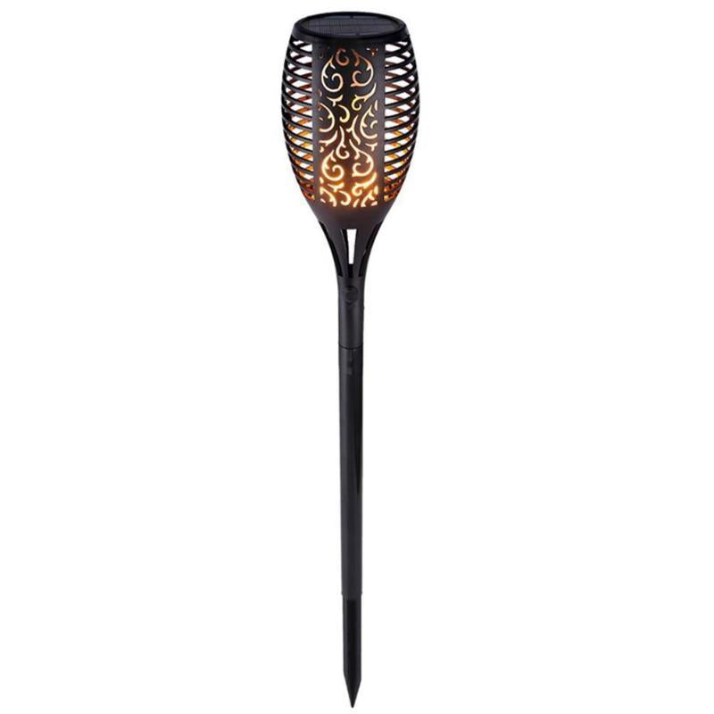 Solar Flame Flickering Garden Led Light Outdoor