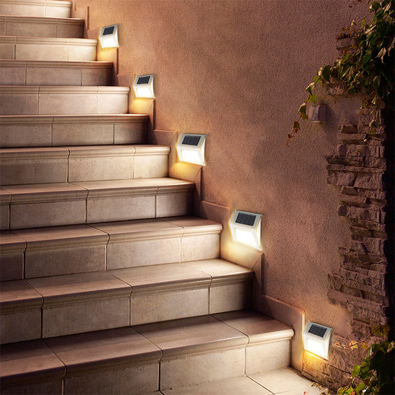 Solar Stair Lamp Garden Courtyard 6LED Small Night Light