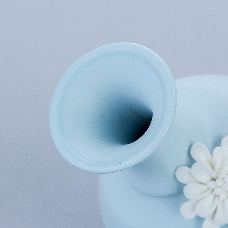 Sky Blue handmade Ceramic Vase