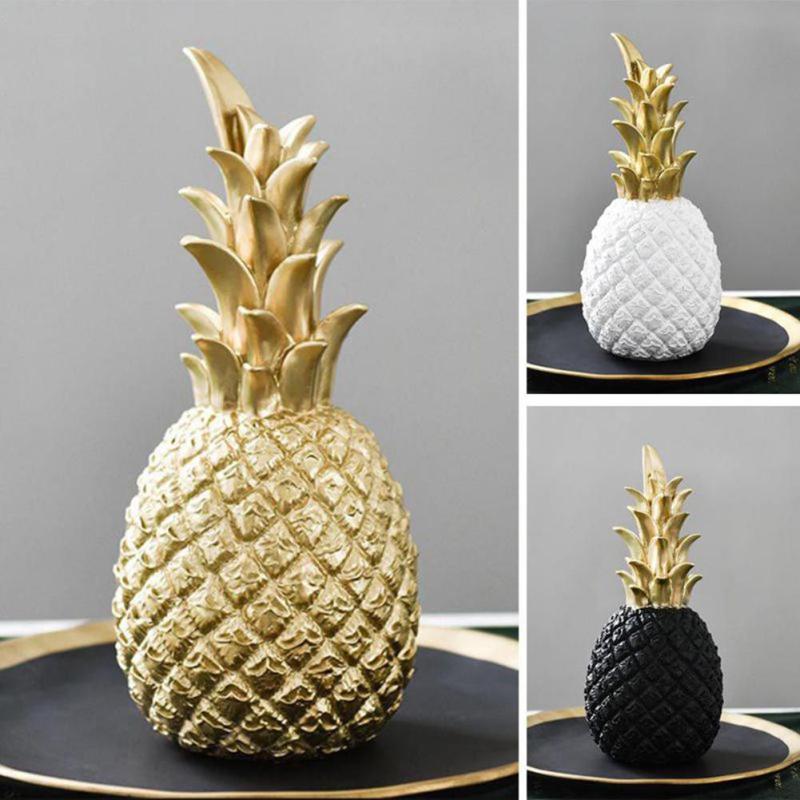 Golden Pineapple Creative Resin Crafts Ornaments