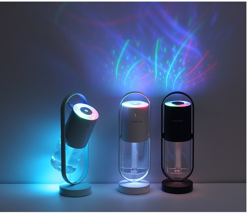 Magic Shadow USB Air Humidifier With Projection Night Lights Ultrasonic