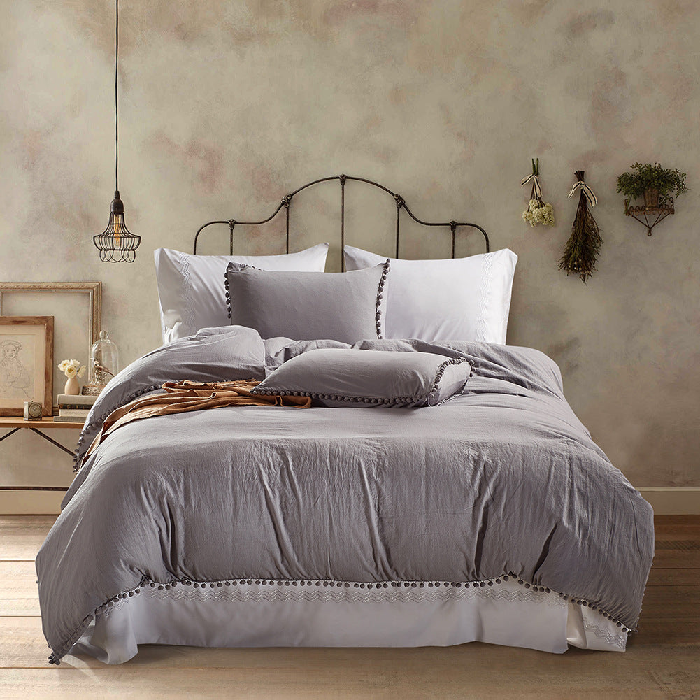 Three-Piece Duvet Cover Set