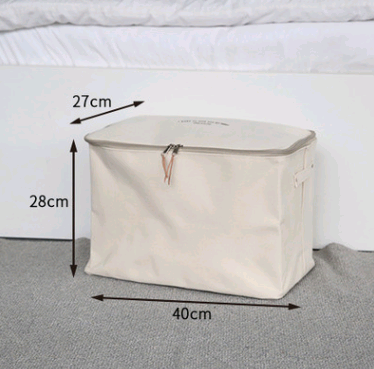  storage bag with cover zipper