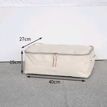  storage bag with cover zipper