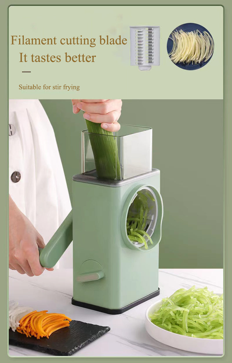 Multifunctional Drum Vegetable Slicer