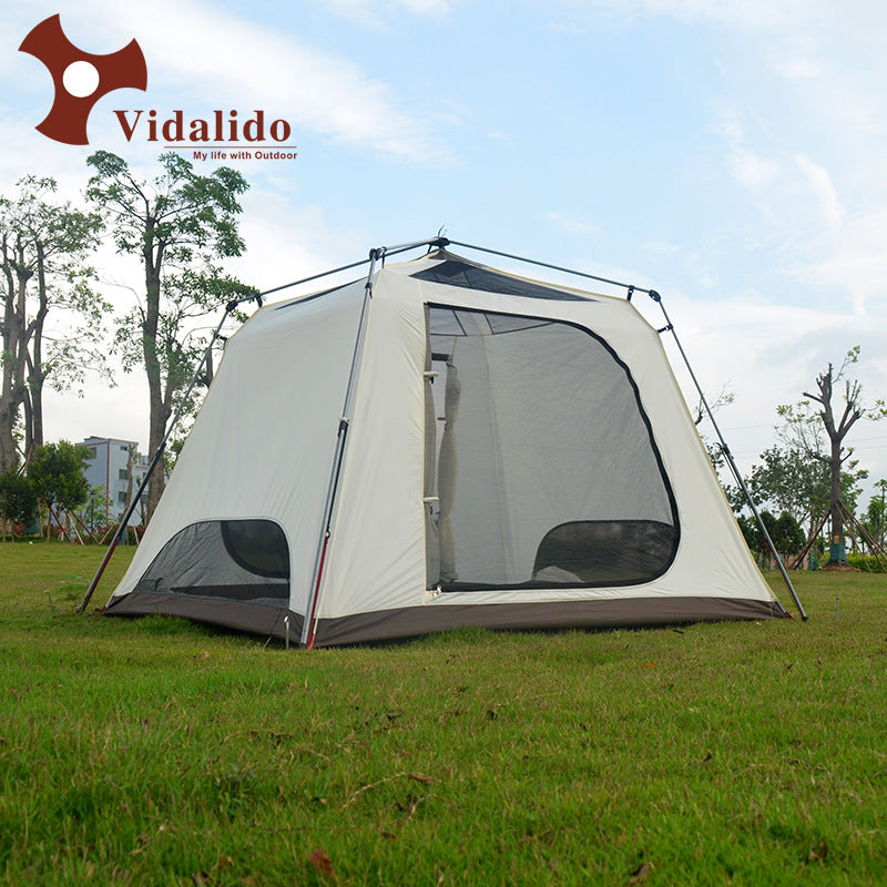 Family Camping Outdoor Automatic Tent Pergola for 3-4 People