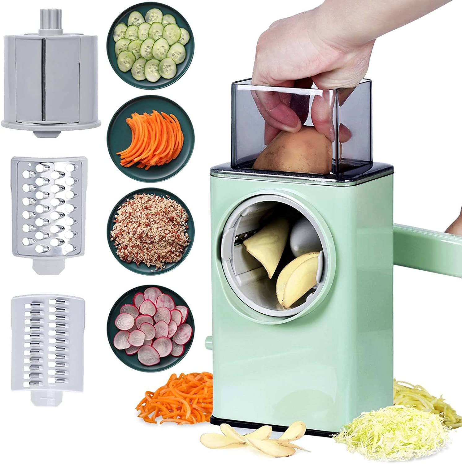 Multifunctional Drum Vegetable Slicer