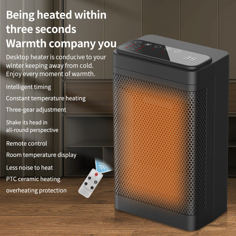 Electric Heater Desktop Fast Heat Mute