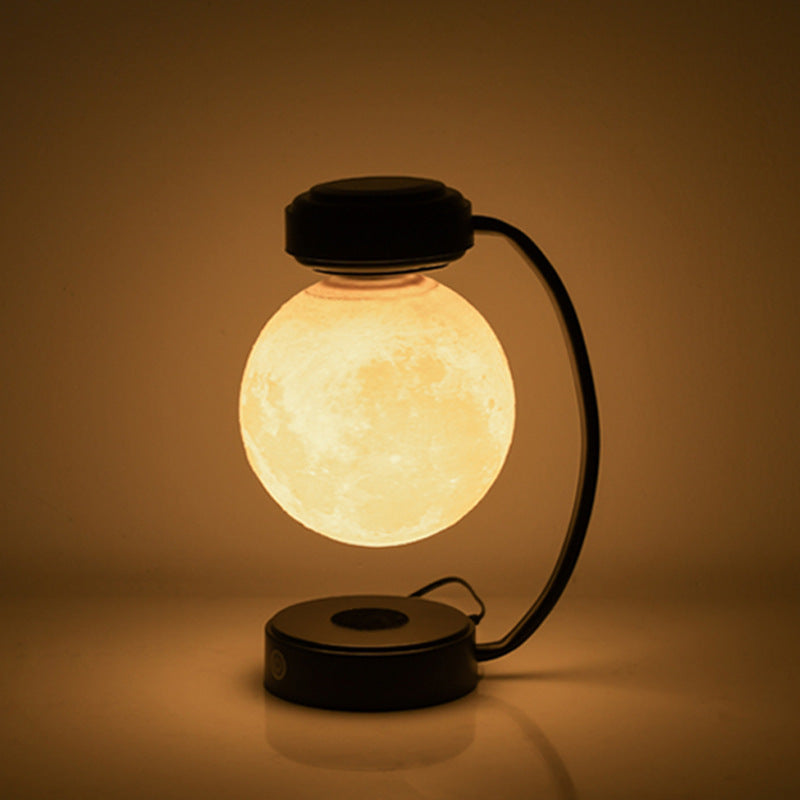 3D LED Moon Night Light Wireless  Rotating Floating Ball Lamp