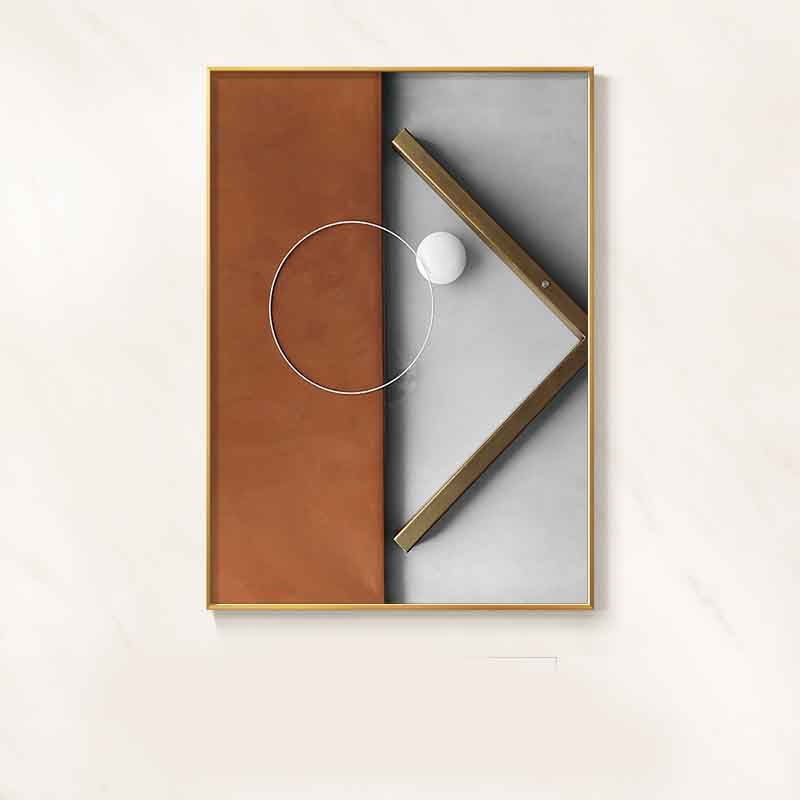 Home Simple Geometric Poster Canvas Painting