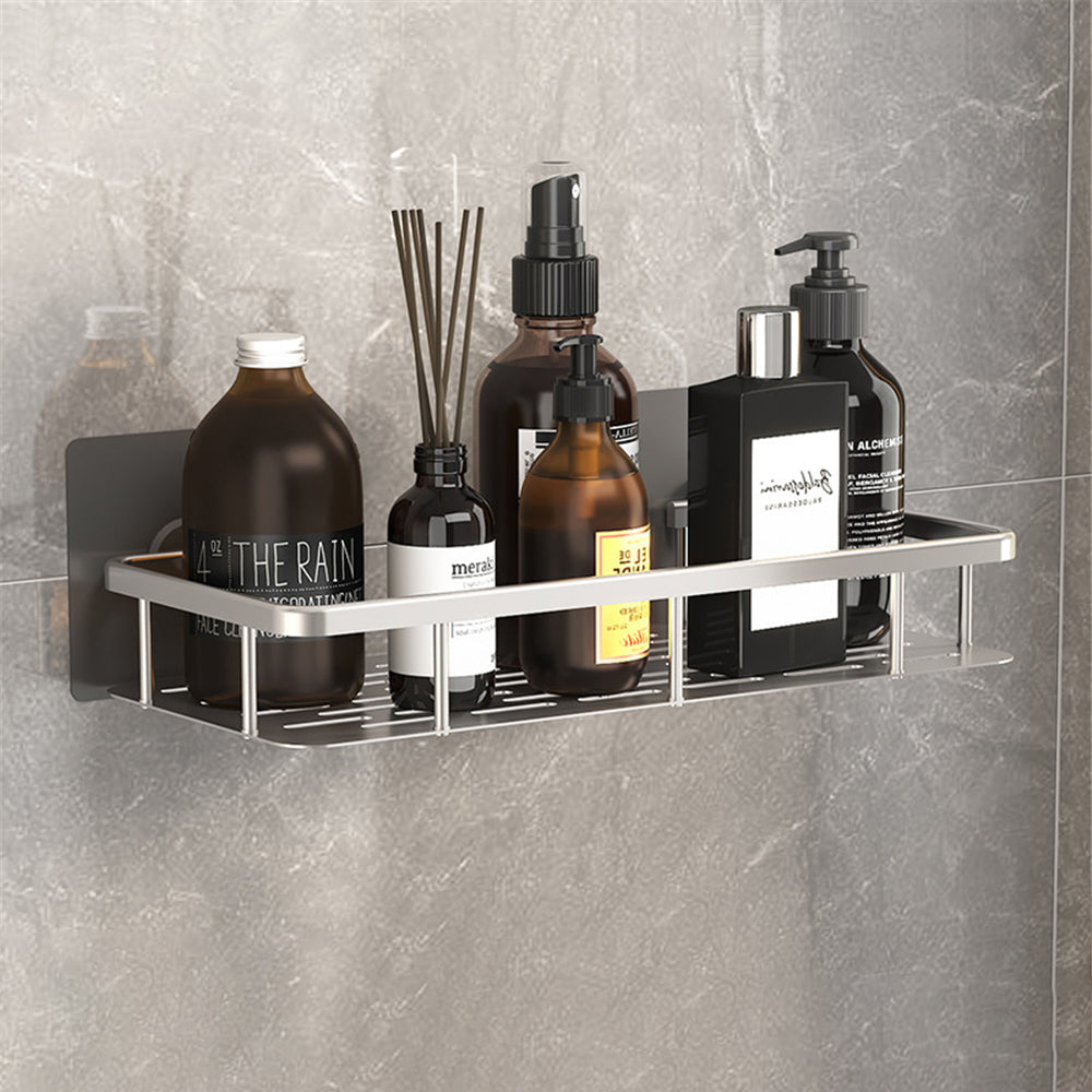 Space Aluminum Shelf Bathroom Black