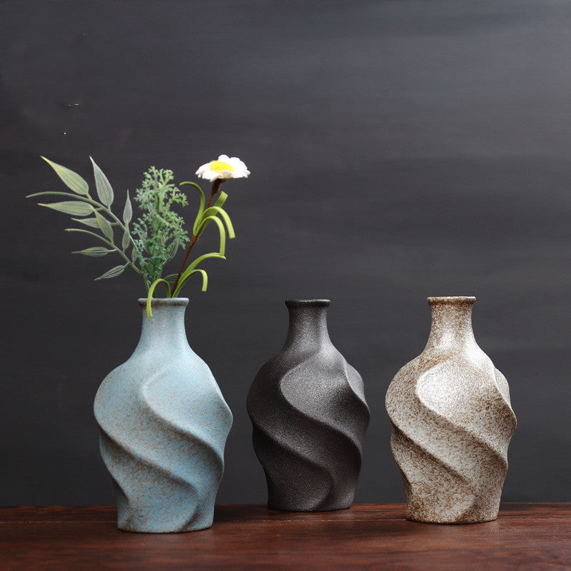 Ceramic Vase Simulating Dry Flower - Kayluz Home