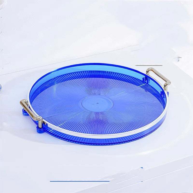 Light Luxury Style Phnom Penh Round Plastic Tray