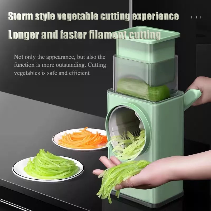 Multifunctional Drum Vegetable Slicer