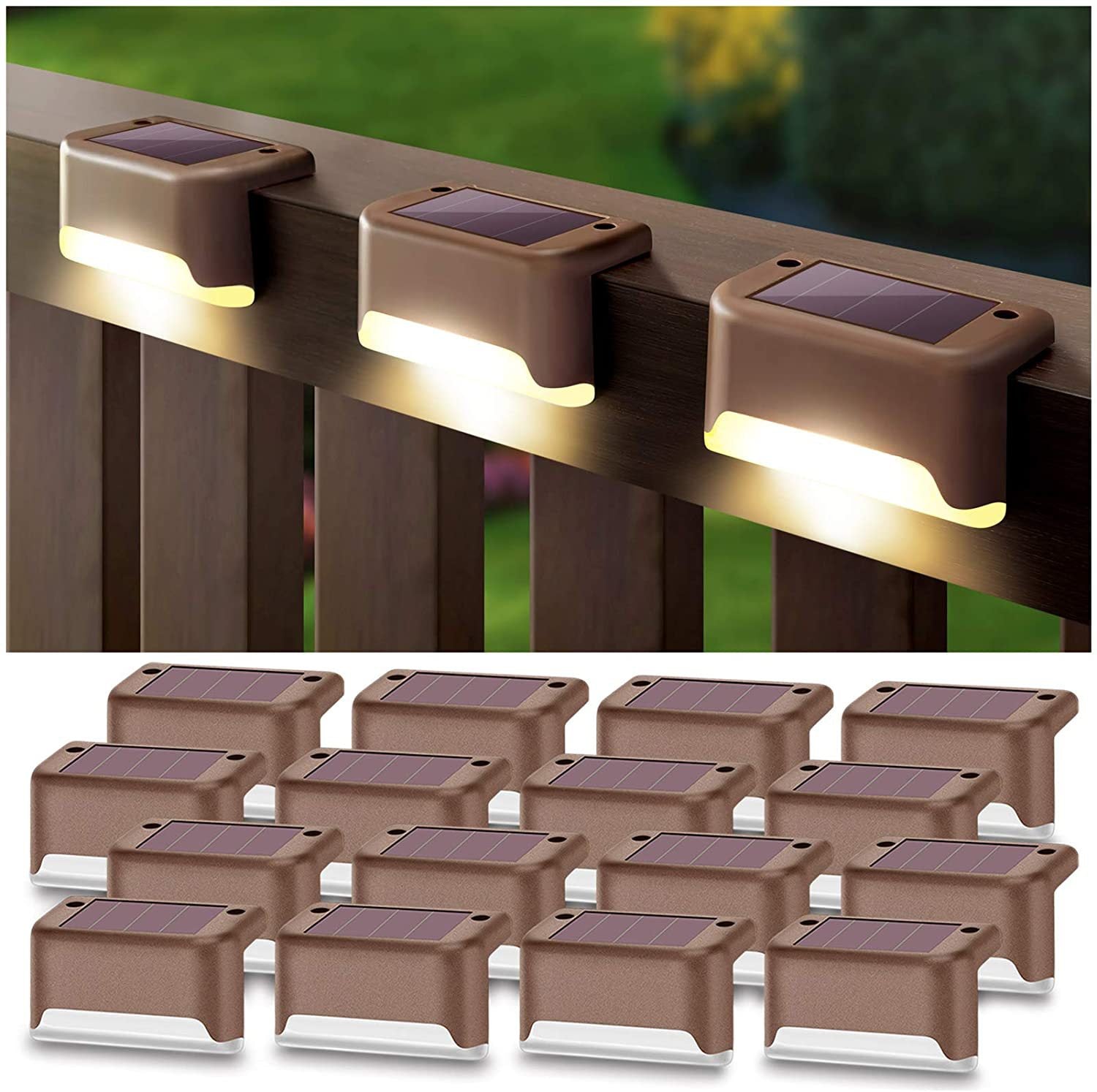 Solar Step Light Outdoor Night LED Waterproof