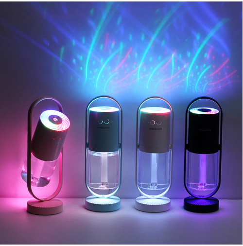 Magic Shadow USB Air Humidifier With Projection Night Lights Ultrasonic