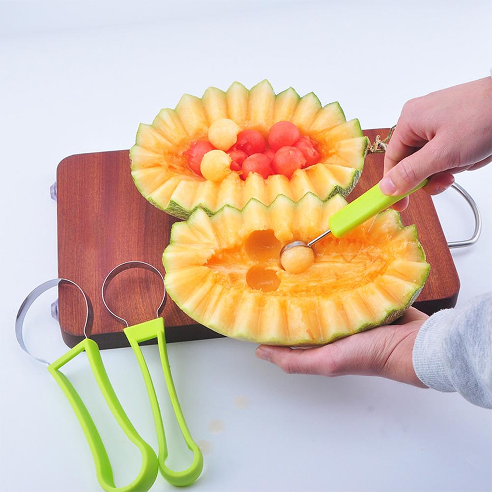 Three-in-one Stainless Steel Multi-purpose Fruit Ball Excavator