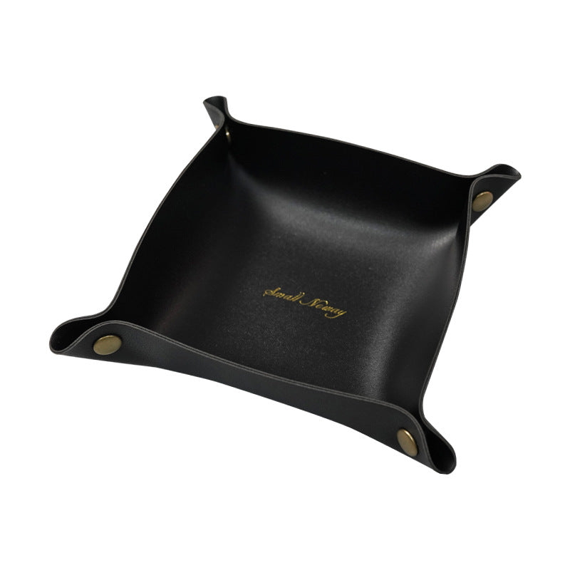 Leather Storage Box Desktop Storage Tray - Kayluz Home