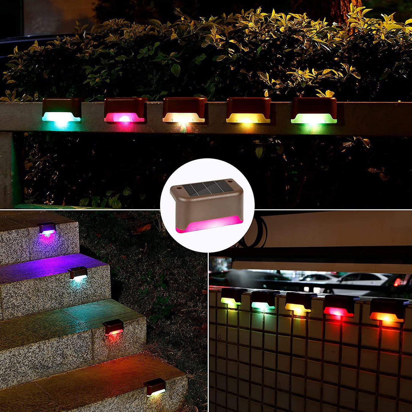 Solar Step Light Outdoor Night LED Waterproof