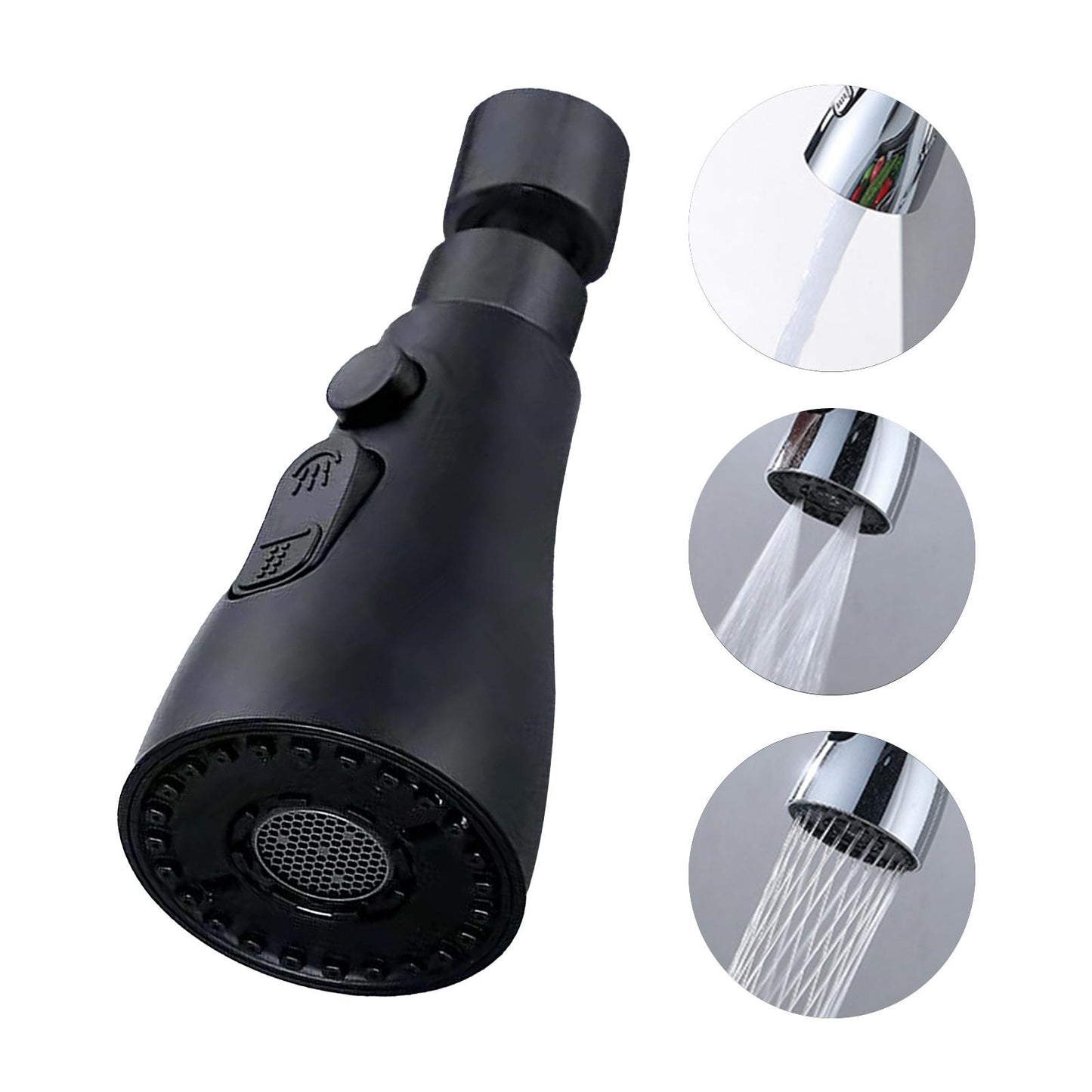 Universal Pressurized Faucet Sprayer Anti-splash 360 Degree Rotating Water Tap